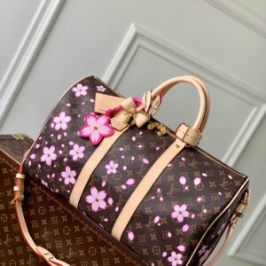 M13752【村上隆コラボ】◆LouisVuitton◆ボストンバッグ 桜☆免税品質