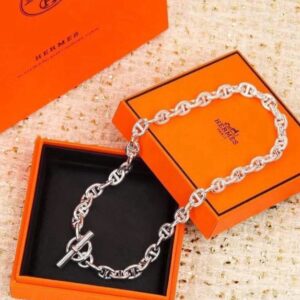 HERMES シェーヌダンクル ネックレス H101263B